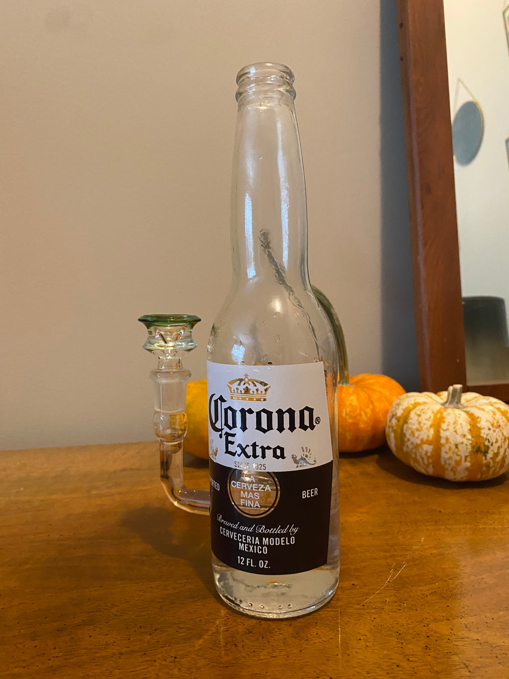 Corona 12oz Bottle Bong/Water Pipe