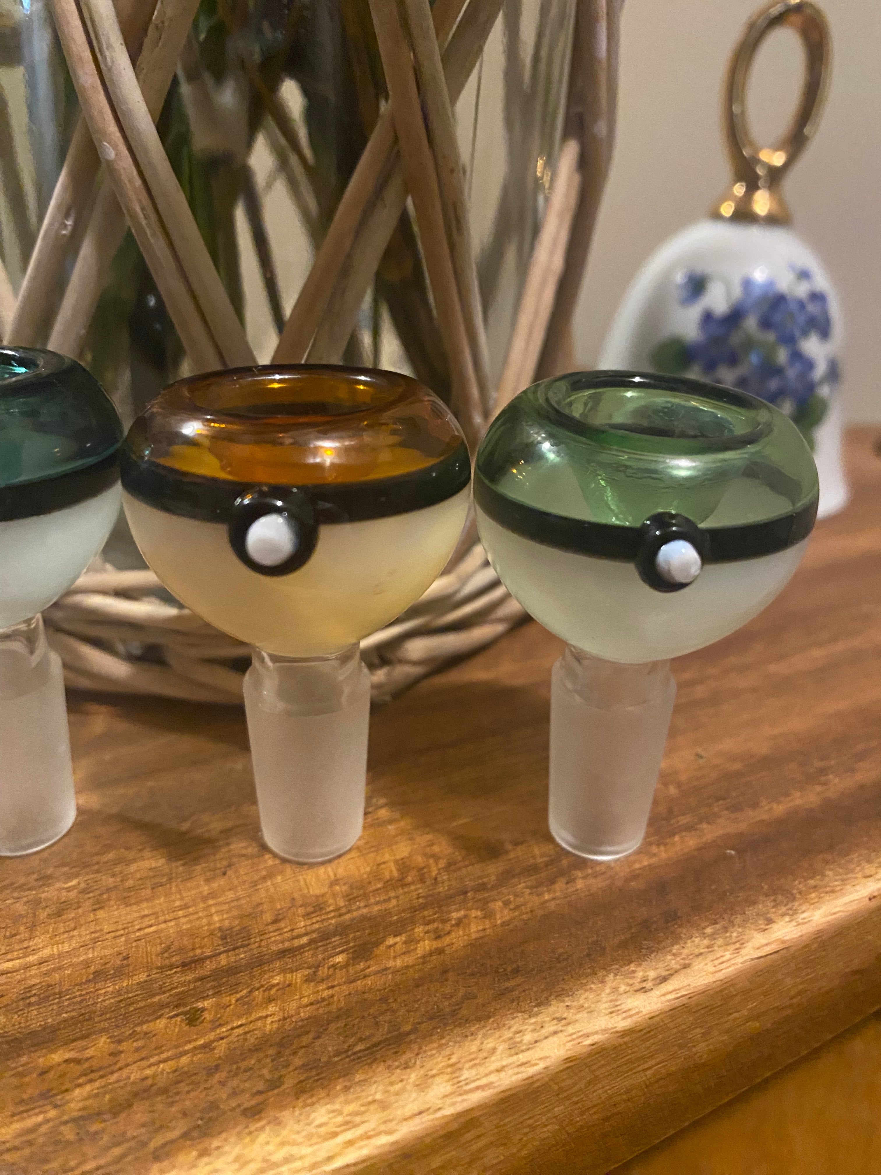 Pokémon PokeBall PokeBowl 14mm slide/bowl