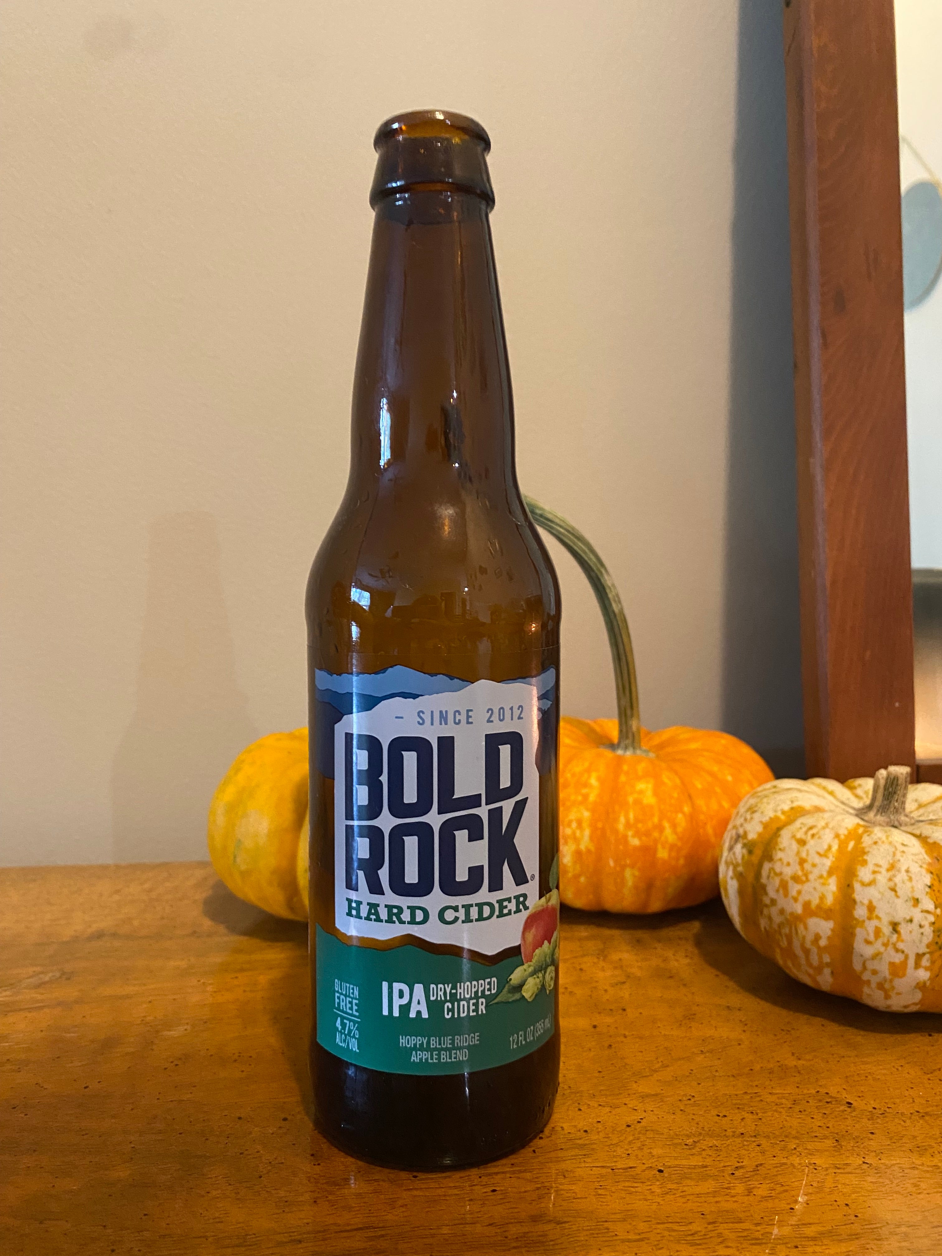 Bold Rock 12oz Glass Bottle Bong / Waterpipe